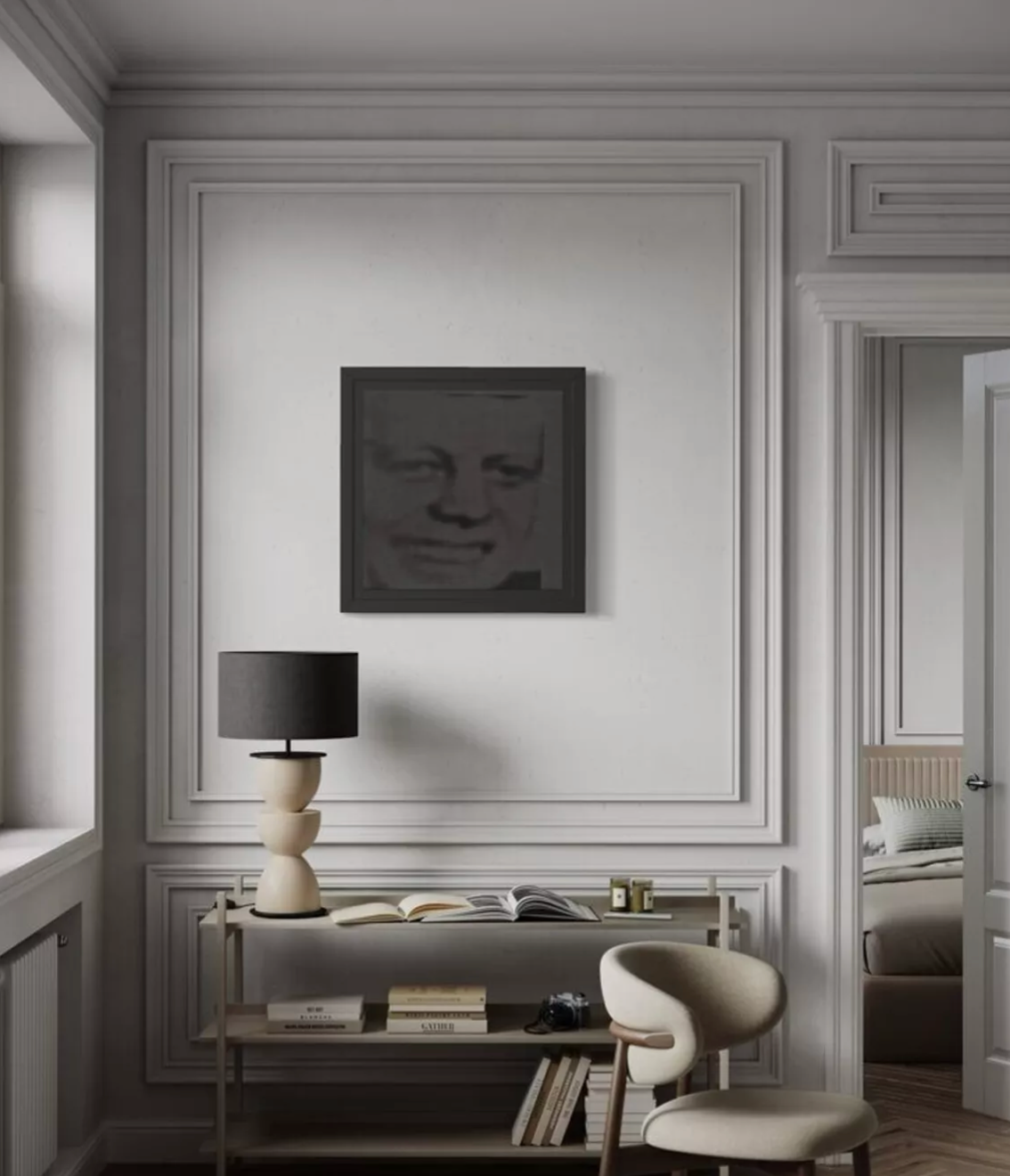 Andy Warhol. Flash - November 22, 1963: one plate (Unique Kennedy). 1968.