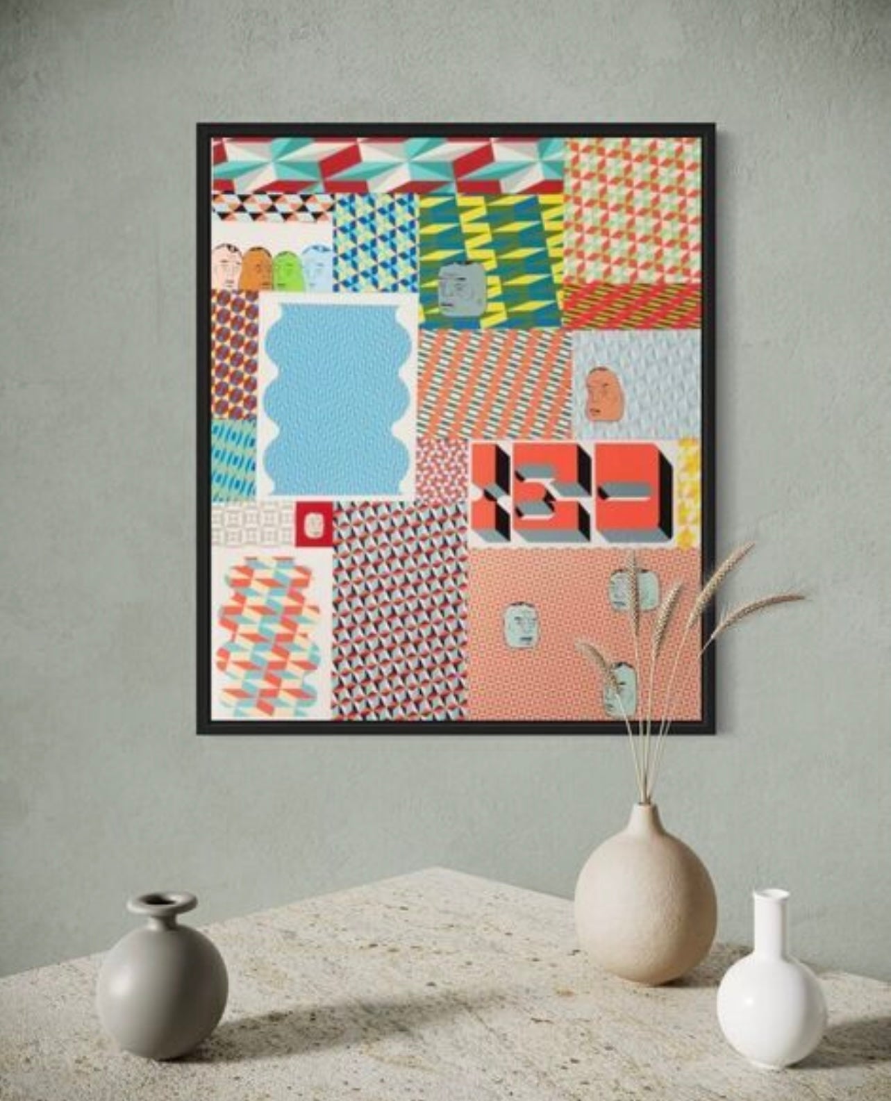 Barry McGee. I’m Listening, 2025.