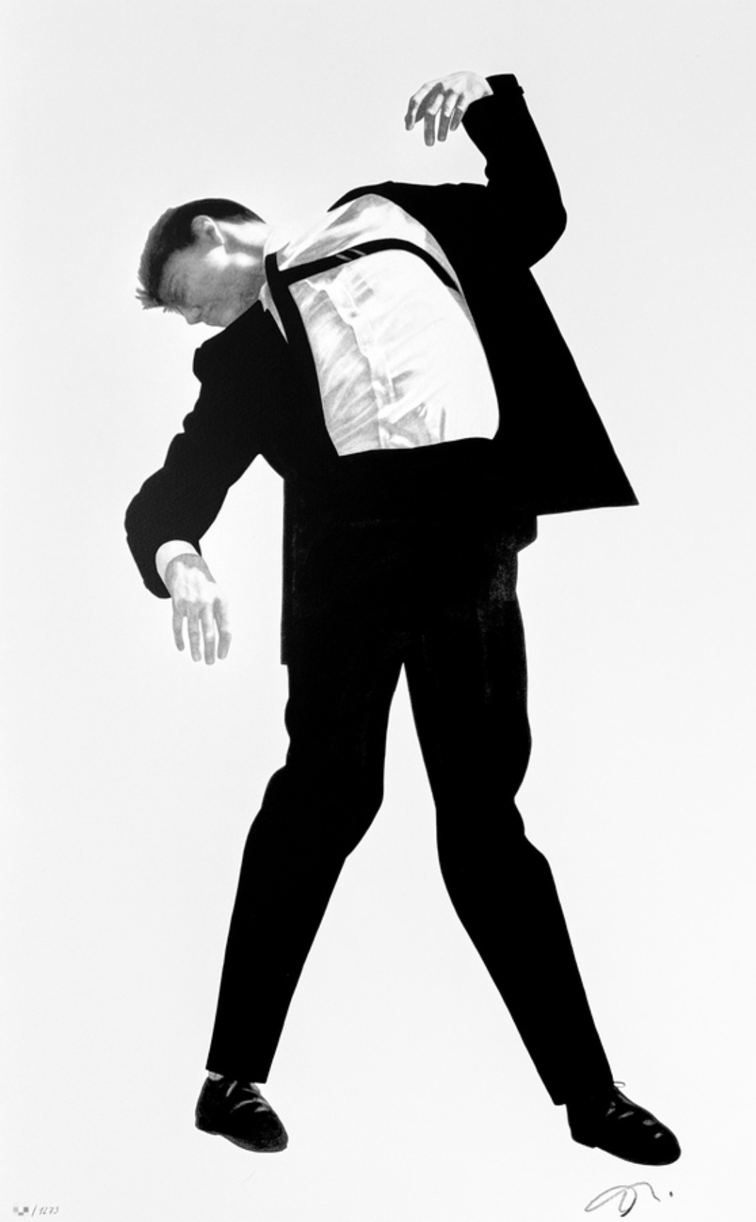 Robert Longo. Eric (Men in the cities), 2024.