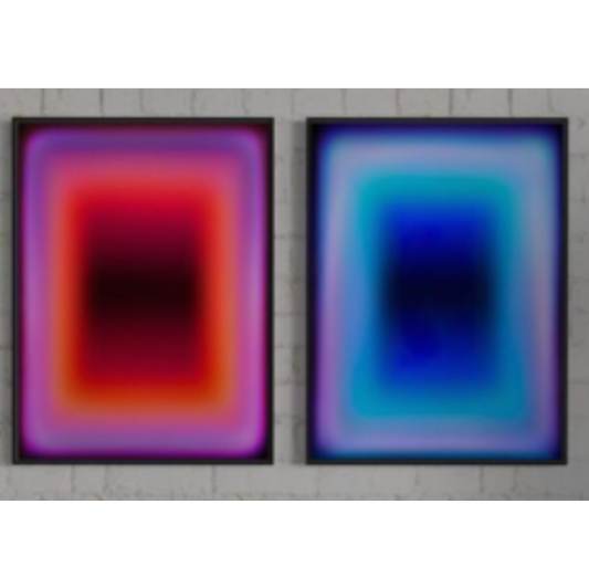 Nick Thomm. Luminance Set (Orange & Blue). 2025