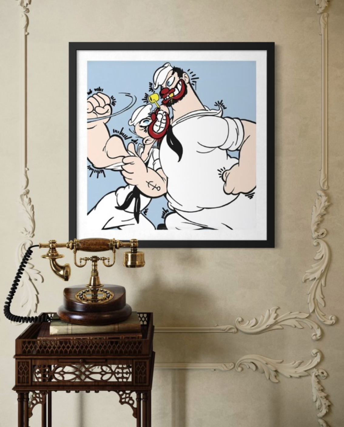 Slawn. Popeye (OPAKE Art Basel ‘25 exclusive), 2025