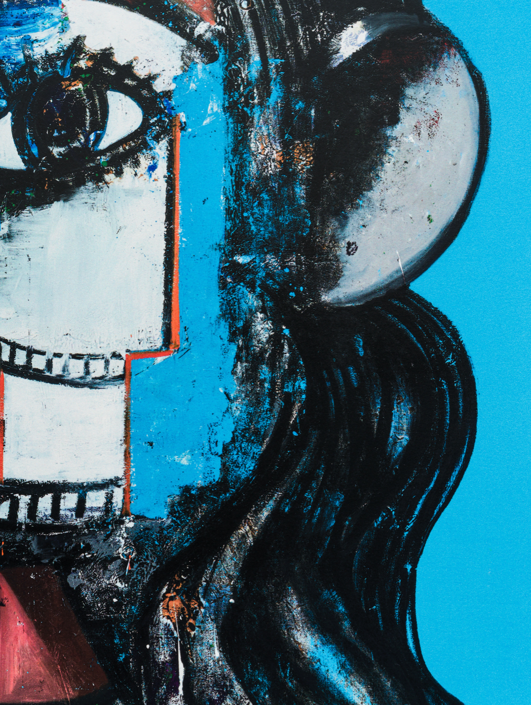 George Condo. Prismatic Head Composition. 2024.