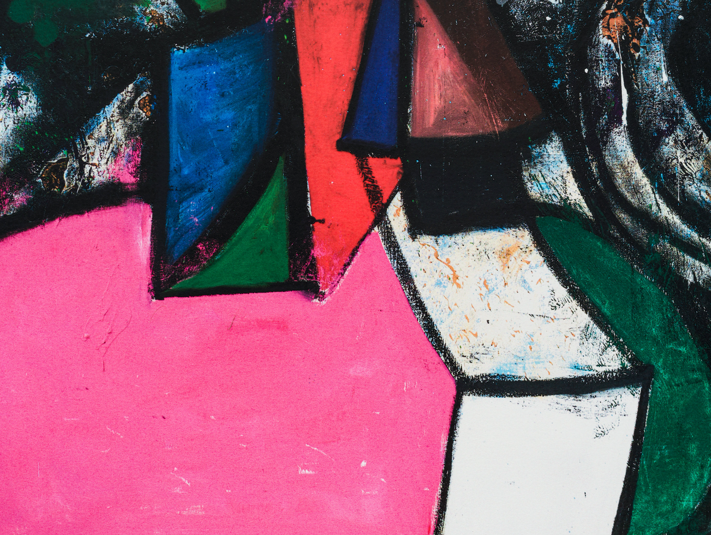 George Condo. Prismatic Head Composition. 2024.