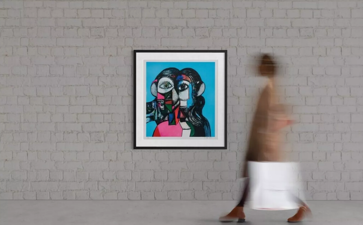 George Condo. Prismatic Head Composition. 2024.