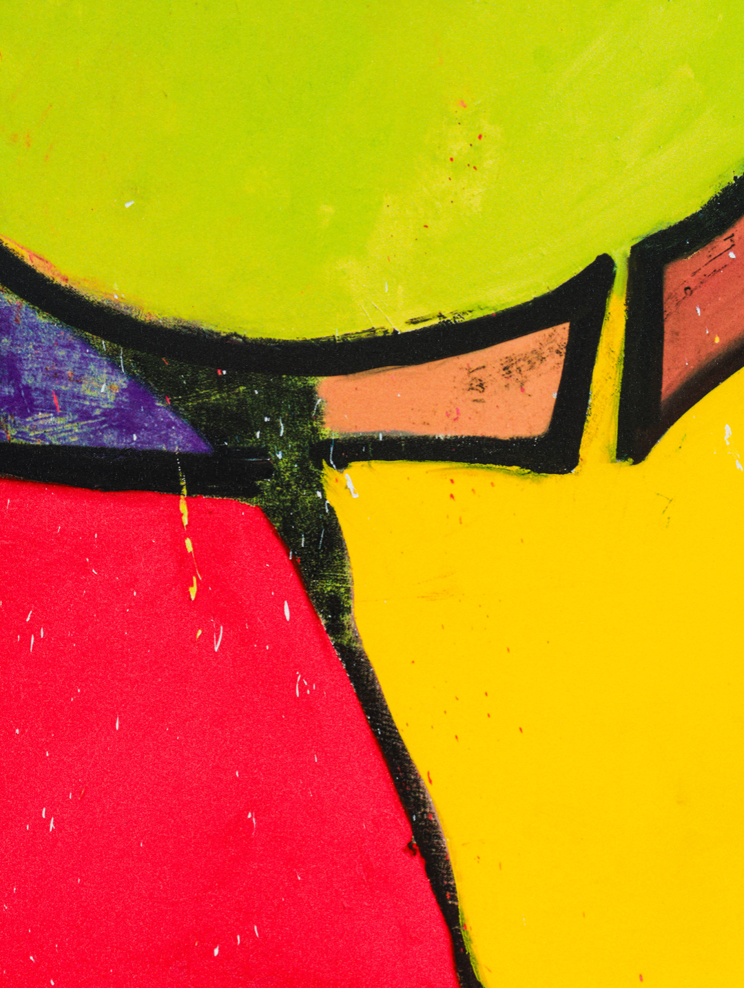 George Condo. Portrait and Head. 2024.