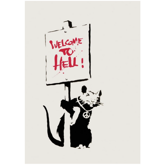 Banksy, Welcome to Hell, 2094.