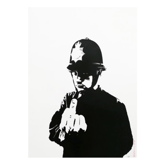 Banksy, Rude Copper, 2002.
